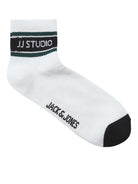 Jack & Jones 3 Pack Jachugh Short Tennis Sports Socks - Multi ( 7-11 )