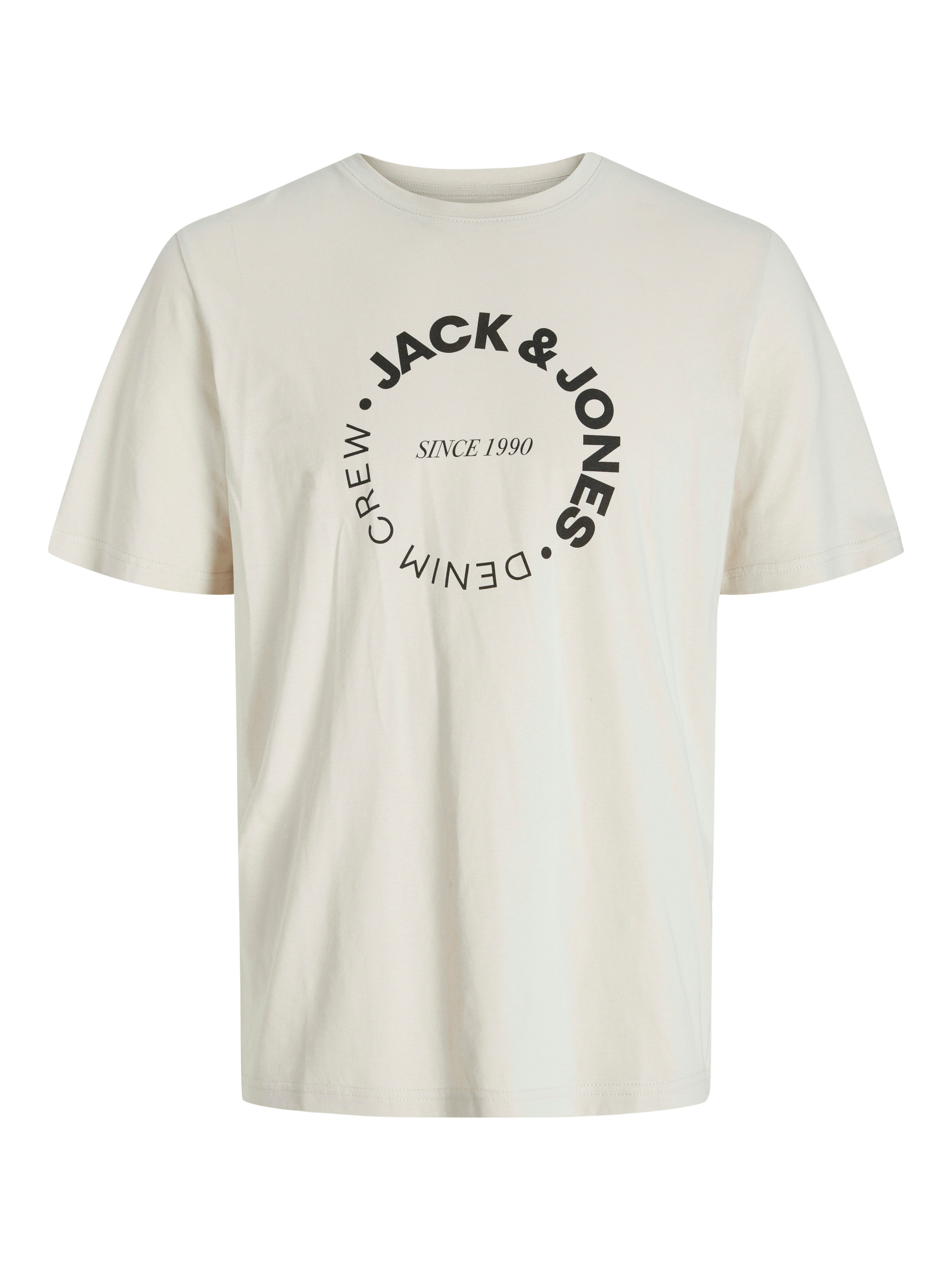 Jack & Jones 5 Pack JJsimon Crew Neck T-Shirts - Sky Captain