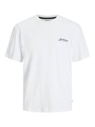 Jack & Jones 3 Pack JJbeau Crew Neck T-Shirts - Black / White / Navy