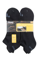 Jeep Men's 6 Pair Performance Trainer Socks - (6-11)