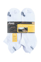 Jeep Men's 6 Pair Performance Trainer Socks - (6-11)