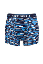 Jeep 2 Pack Men's Camo Print Bamboo Boxers - Fitted Trunks