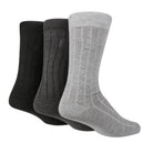 Pringle Men's 3 Pack Rib Trouser Bamboo Socks - Size (7-11)