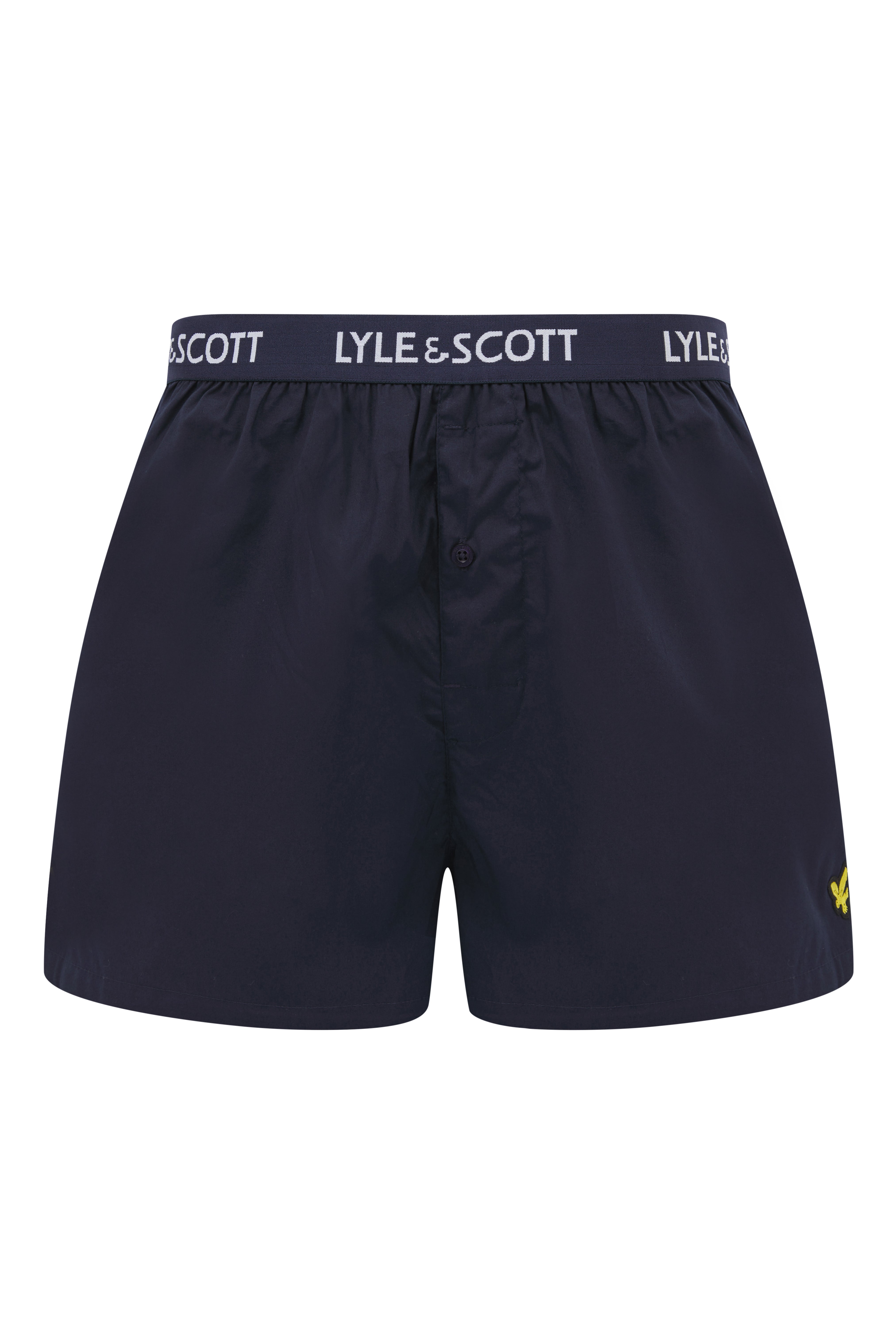 Lyle & Scott 3 Pack Men's Lenny Woven Boxers - Stripe/Peacoat/Gingham