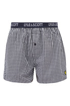 Lyle & Scott 3 Pack Men's Lenny Woven Boxers - Stripe/Peacoat/Gingham