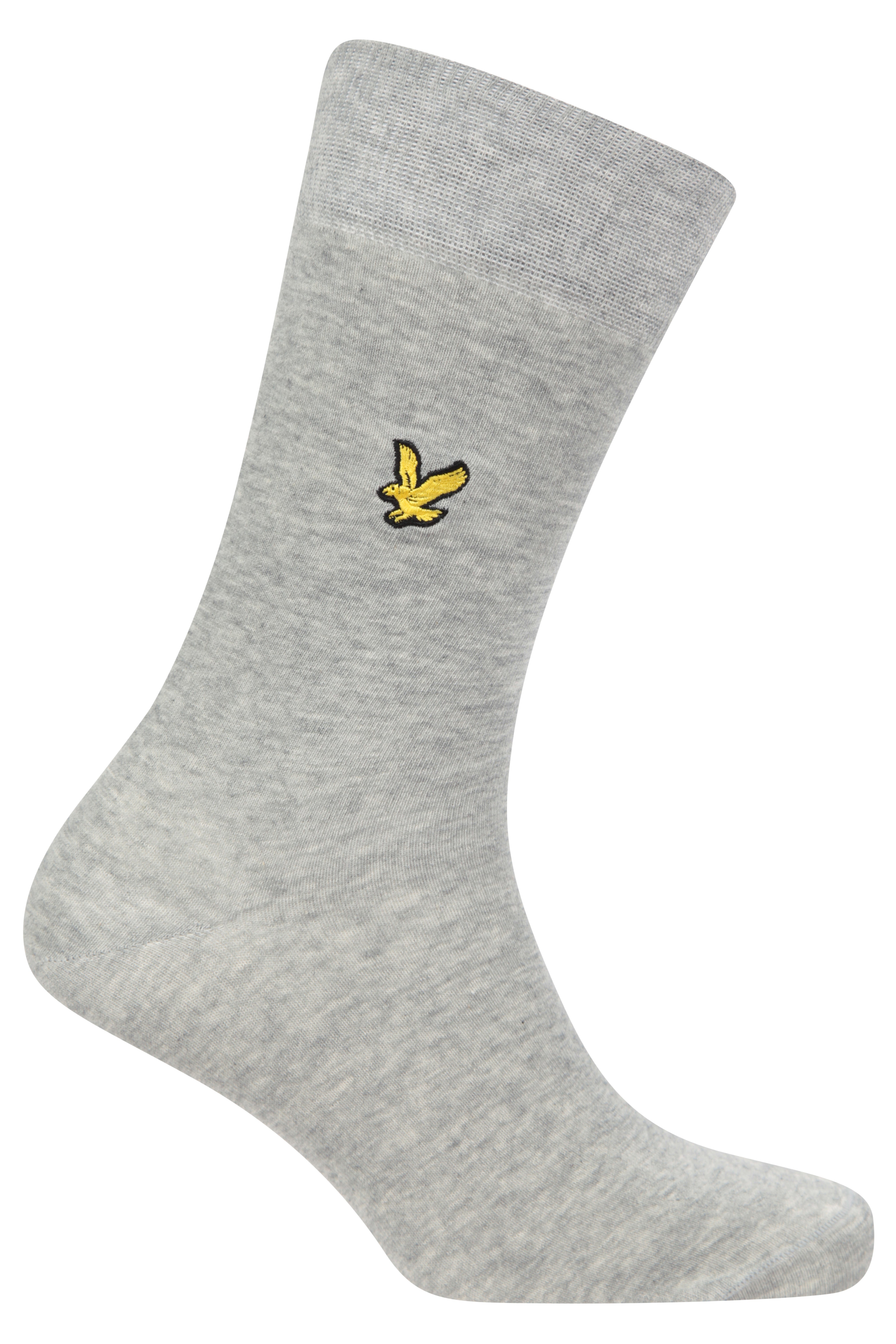 Lyle & Scott 5 Pack Dress Socks - Black/Peacoat/Grey/