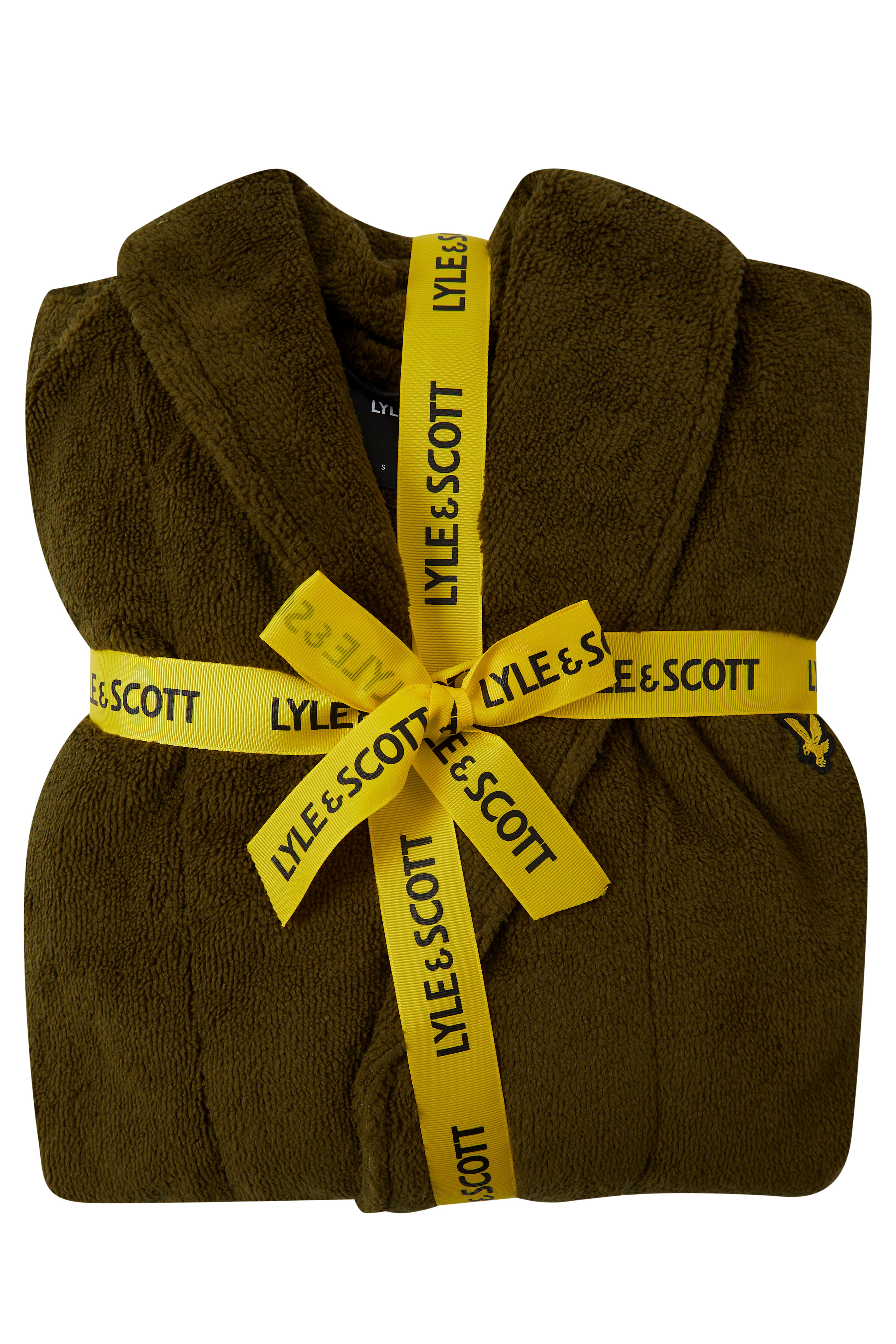 Lyle & Scott Lucas Bathrobe - Dark Olive