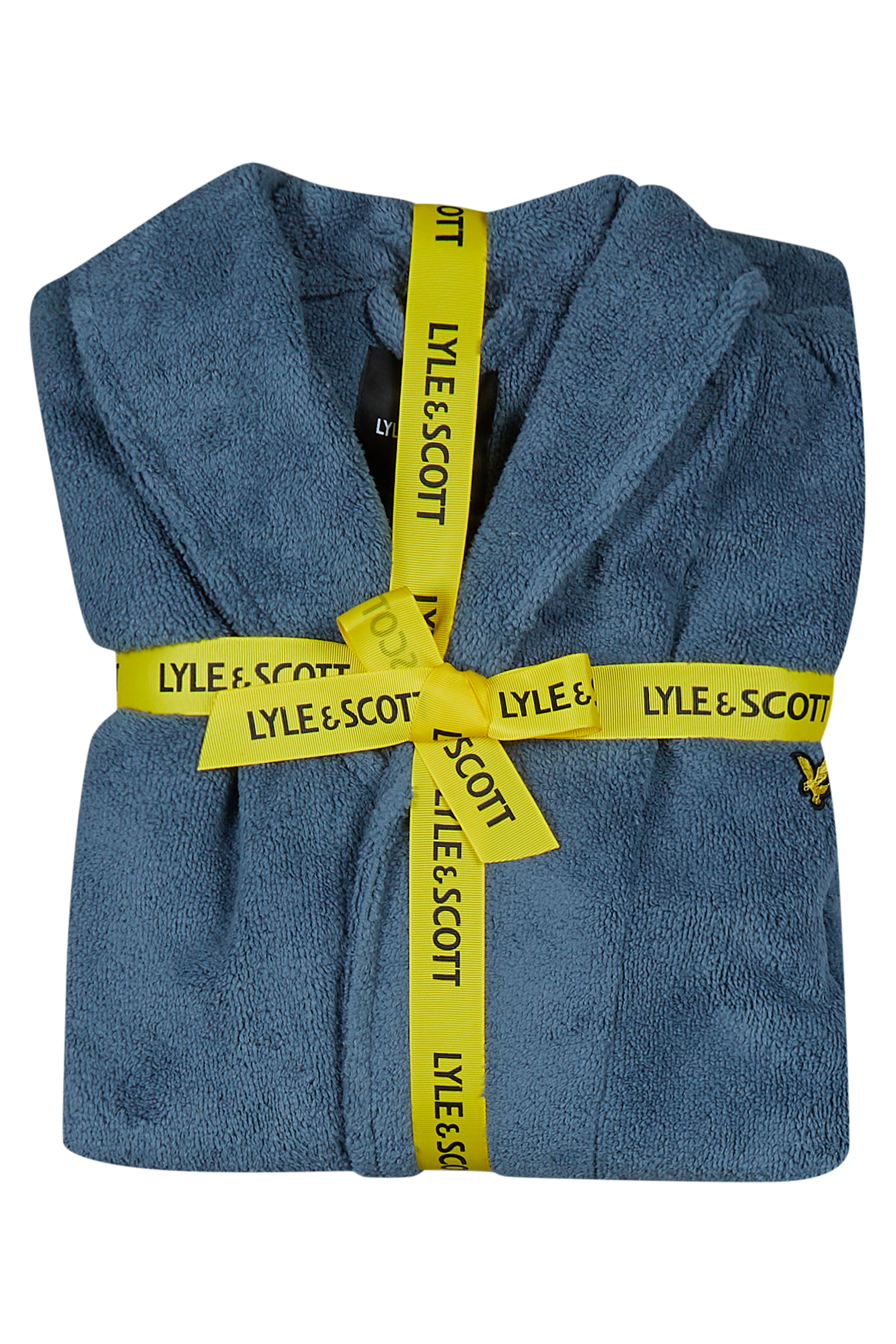 Lyle & Scott Lucas Bathrobe - Blue