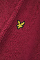 Lyle & Scott Lucas Bathrobe - Ruby Wine