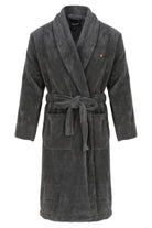 Lyle & Scott Lucas Bathrobe - Granite Grey