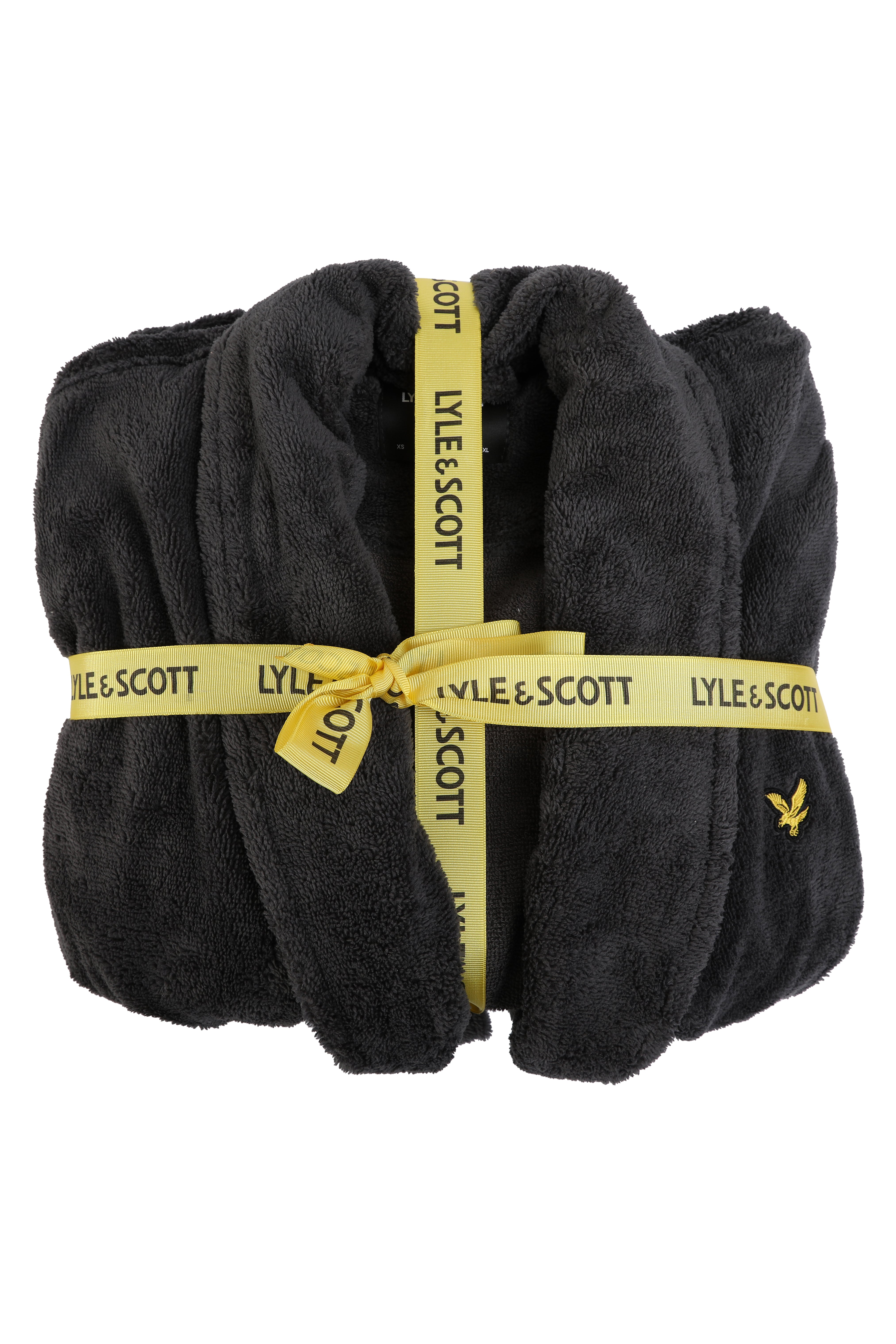 Lyle & Scott Lucas Bathrobe - Granite Grey