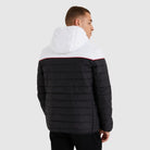 Ellesse Men's Lombardy 2 Padded Jacket - Black / White