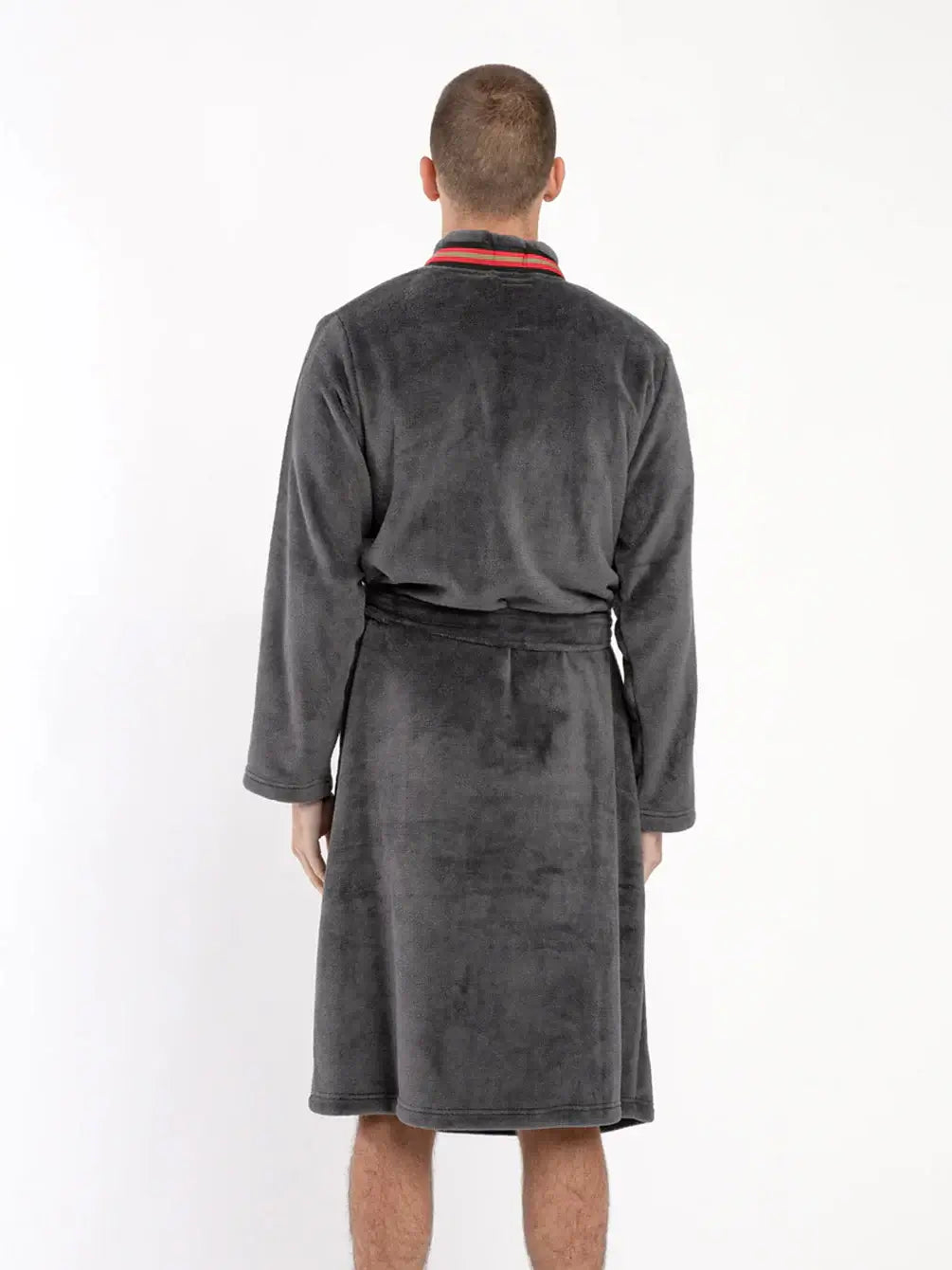 LUKE 1977 The Saint Dressing Gown, Charcoal Bathrobe