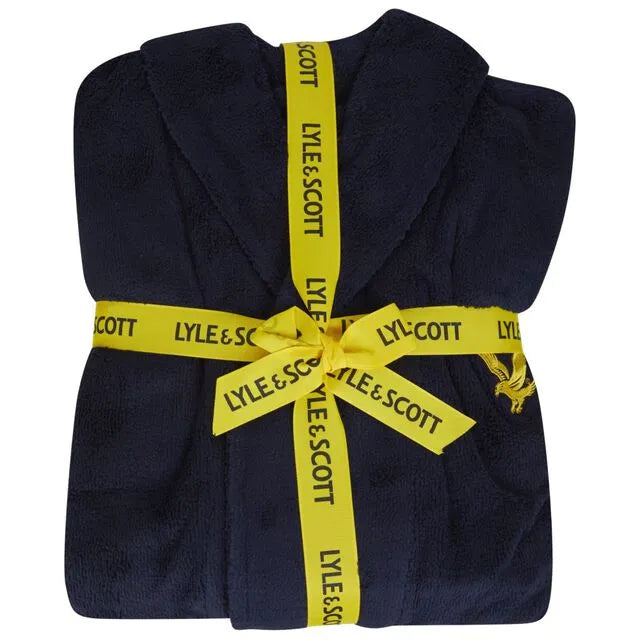 Lyle & Scott Jeremy Bathrobe - Peacoat