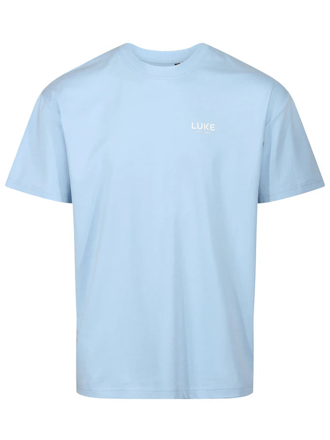 Luke 1977 Exquisite Relaxed Fit T-Shirt - Sky Blue