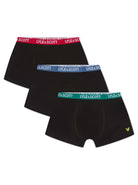 Lyle and Scott 3 Pack Boys Markus Boxers - Black Multi