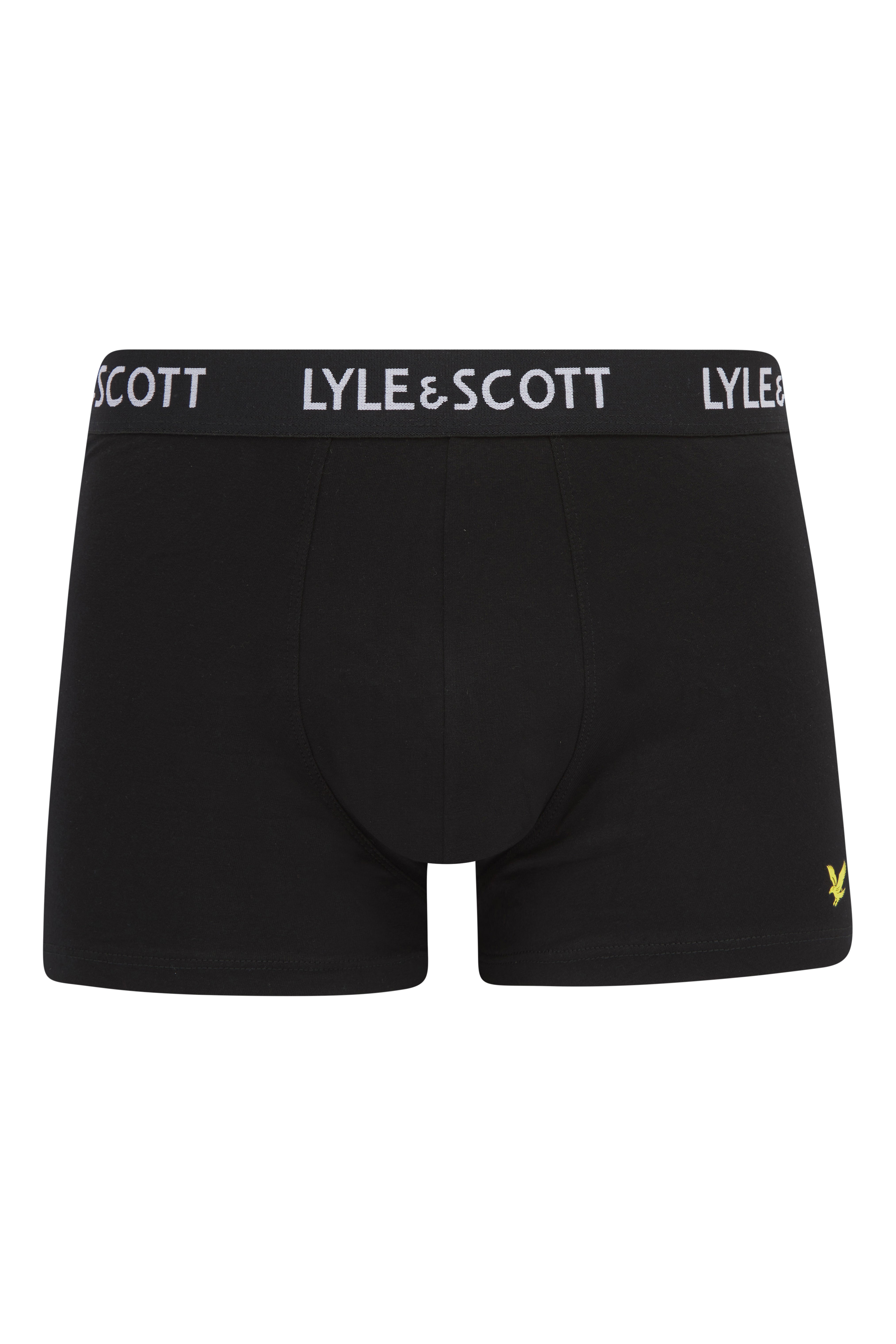 Lyle & Scott Men's 5 Pack Underwear Trunks - Black Multi