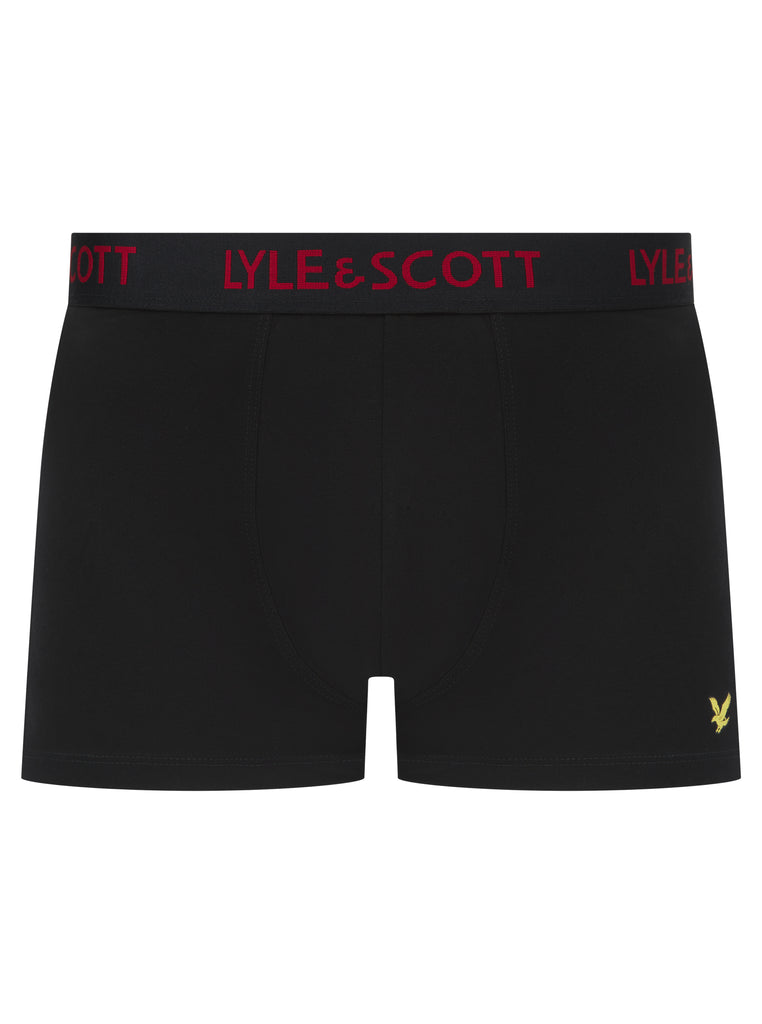 Lyle & Scott 5 Pack Miller Men's Trunks - Black, Multi