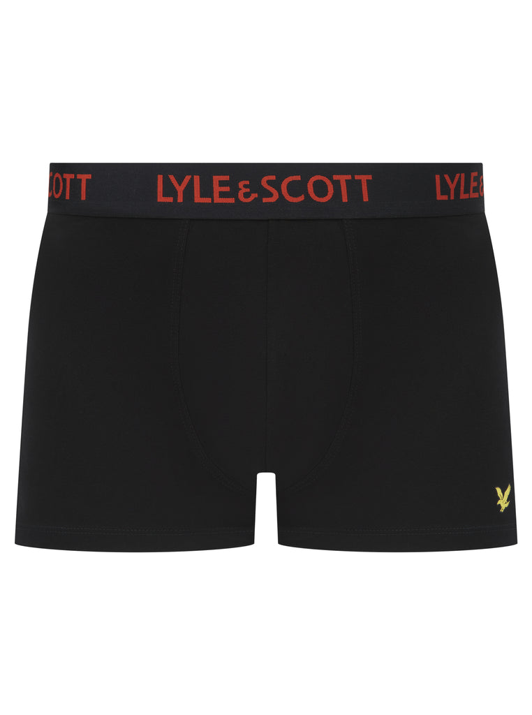 Lyle & Scott 5 Pack Miller Men's Trunks - Black, Multi