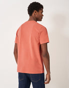 Crew Clothing Classic Crew Neck T-Shirt, 100% Cotton - Coral