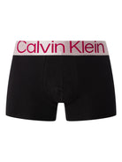 Calvin Klein 3 Pack Trunks - Steel Cotton - Black/Grey/Green