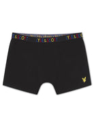 Lyle and Scott 3 Pack Boys Nevan Boxers - Black Multi