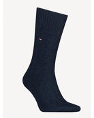 Tommy Hilfiger Cable Wool Men Sock - 1 Pack (Navy)