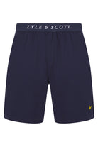 Lyle & Scott Oakley Shorts Lounge Set - Bright White / Peacoat