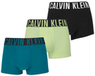 Calvin Klein Underwear 3 Pack Intense Power Cotton Boxers - Black / Blue / Light Green