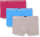 Tommy Hilfiger 3- Pack Repeat Logo Trunks - Topwater/Sublunar/Crsn Ruby