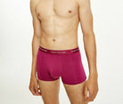 Tommy Hilfiger 3- Pack Repeat Logo Trunks - Topwater/Sublunar/Crsn Ruby