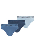 Lyle & Scott 3 Pack Owen Men's Briefs - Blues