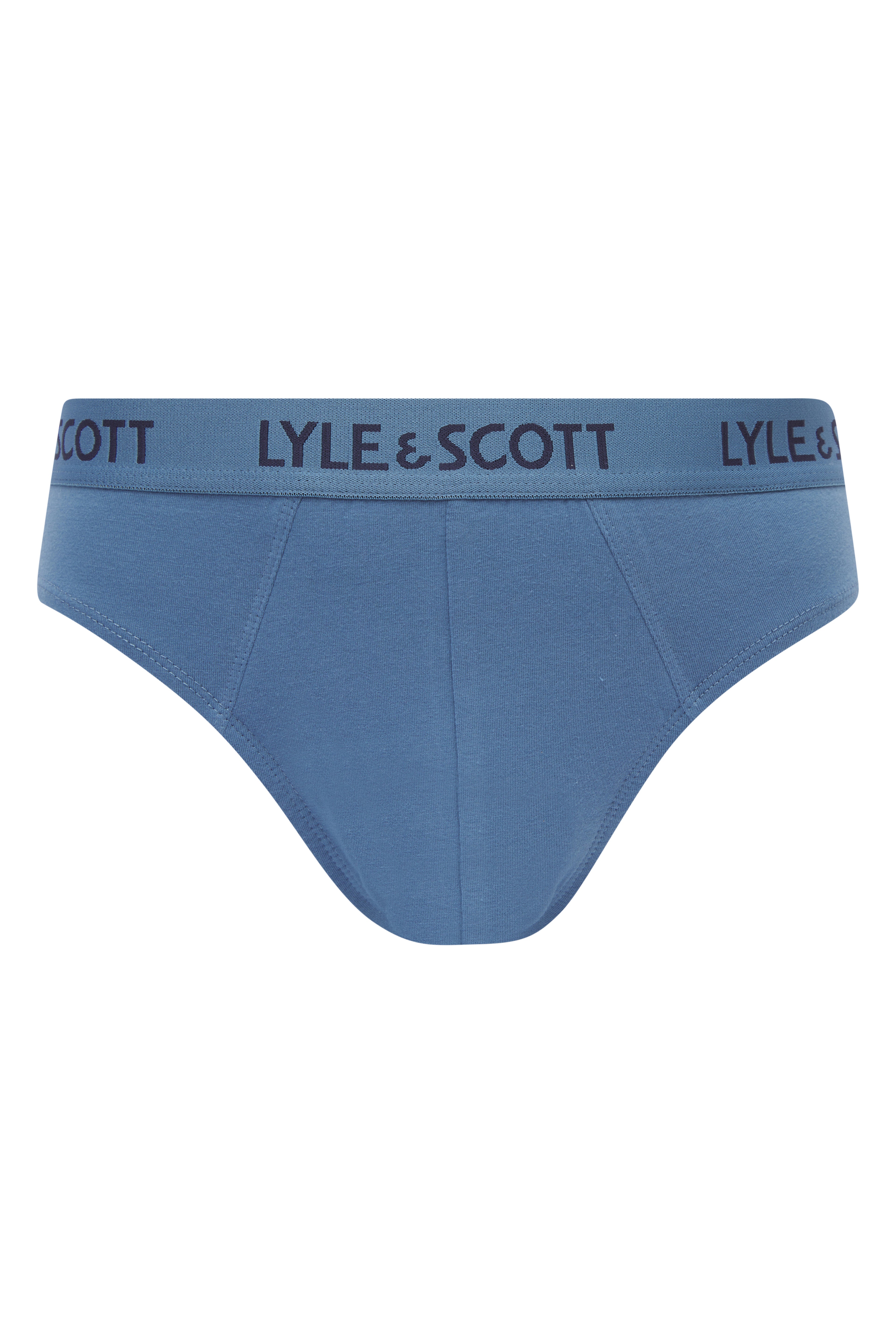 Lyle & Scott 3 Pack Owen Men's Briefs - Blues