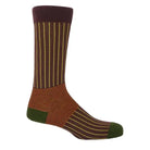 Peper Harow Oxford Stripe Men's Socks - One Size ( UK 6 - 13 )