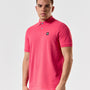 Weekend Offender Caneiros Polo Shirt - Anthurium Pink
