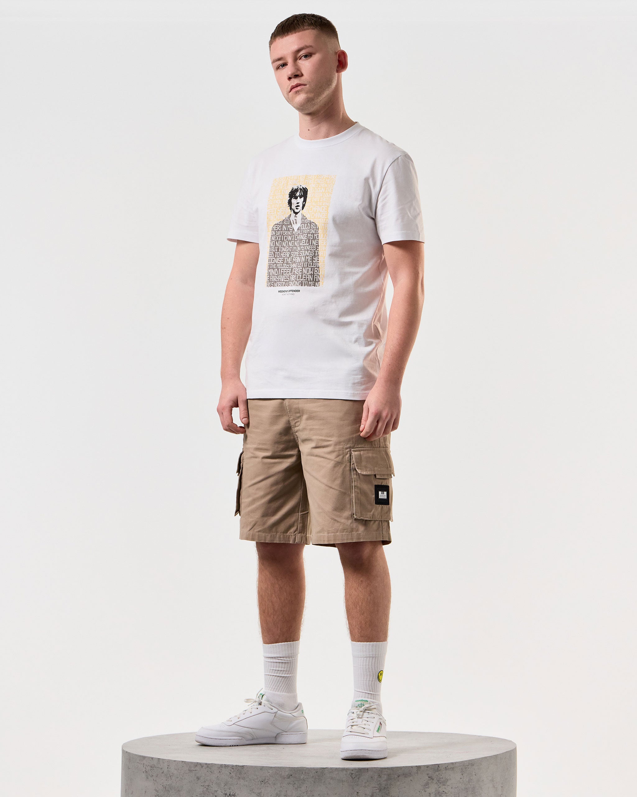 Weekend Offender Symphony Graphic T-Shirt White