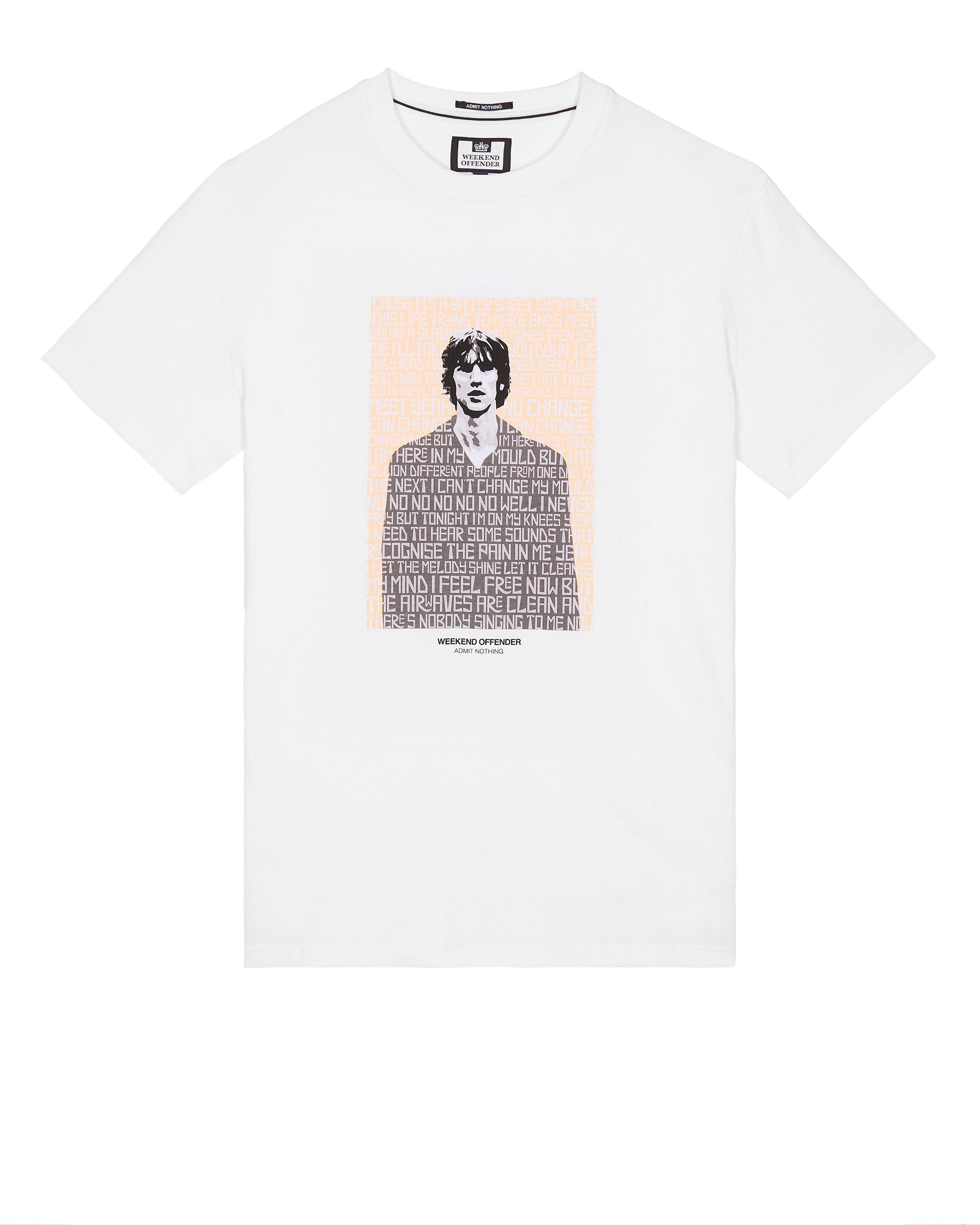 Weekend Offender Symphony Graphic T-Shirt White