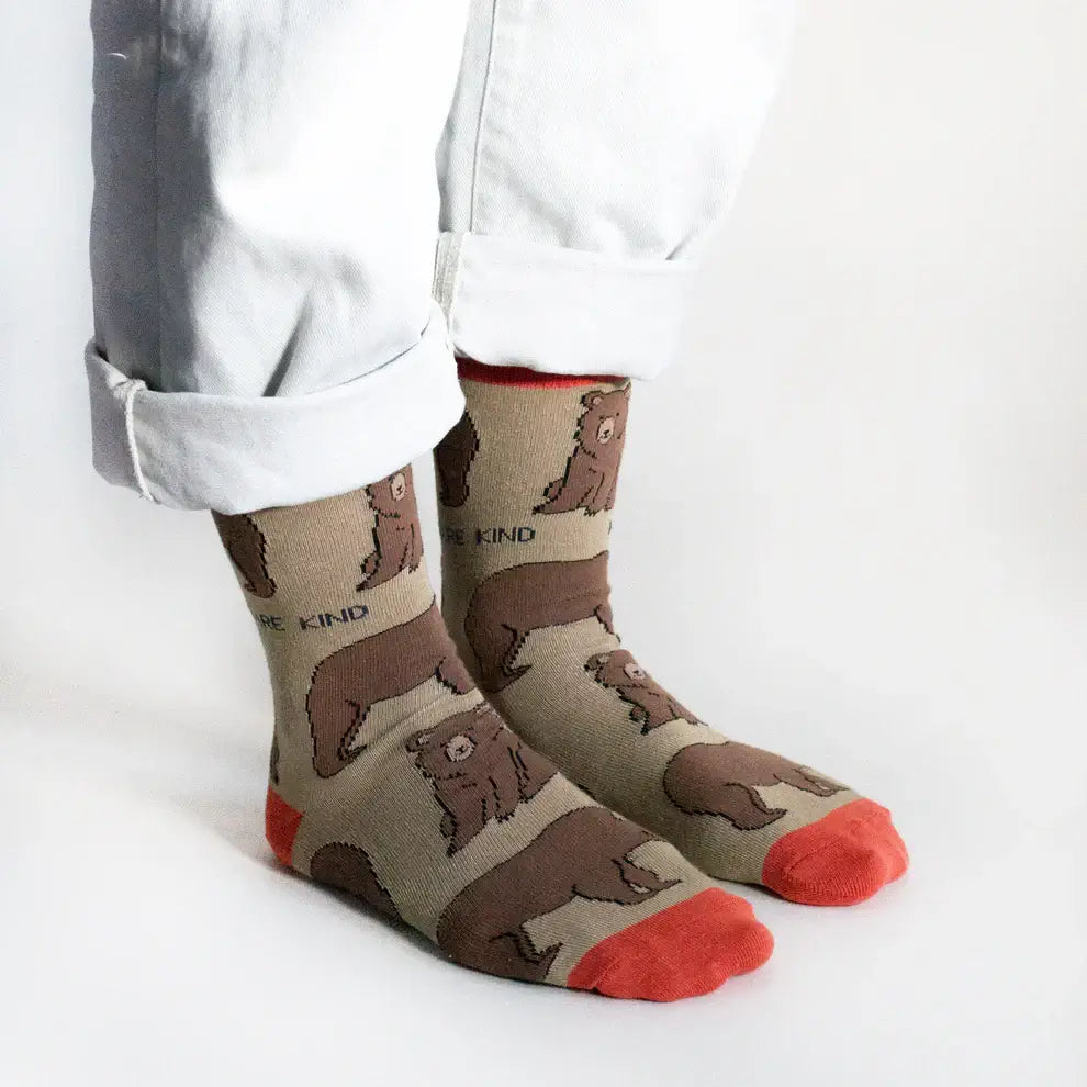 Bare Kind Socks - Save The Bear Bamboo Socks