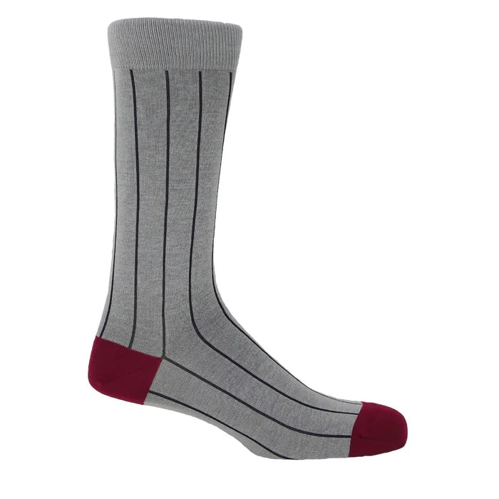 Peper Harow Pin Stripe Socks - One Size ( UK 6 - 13 )