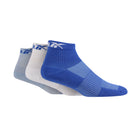 Reebok 3 Pack Unisex Core Cotton Cushioned Ankle Socks