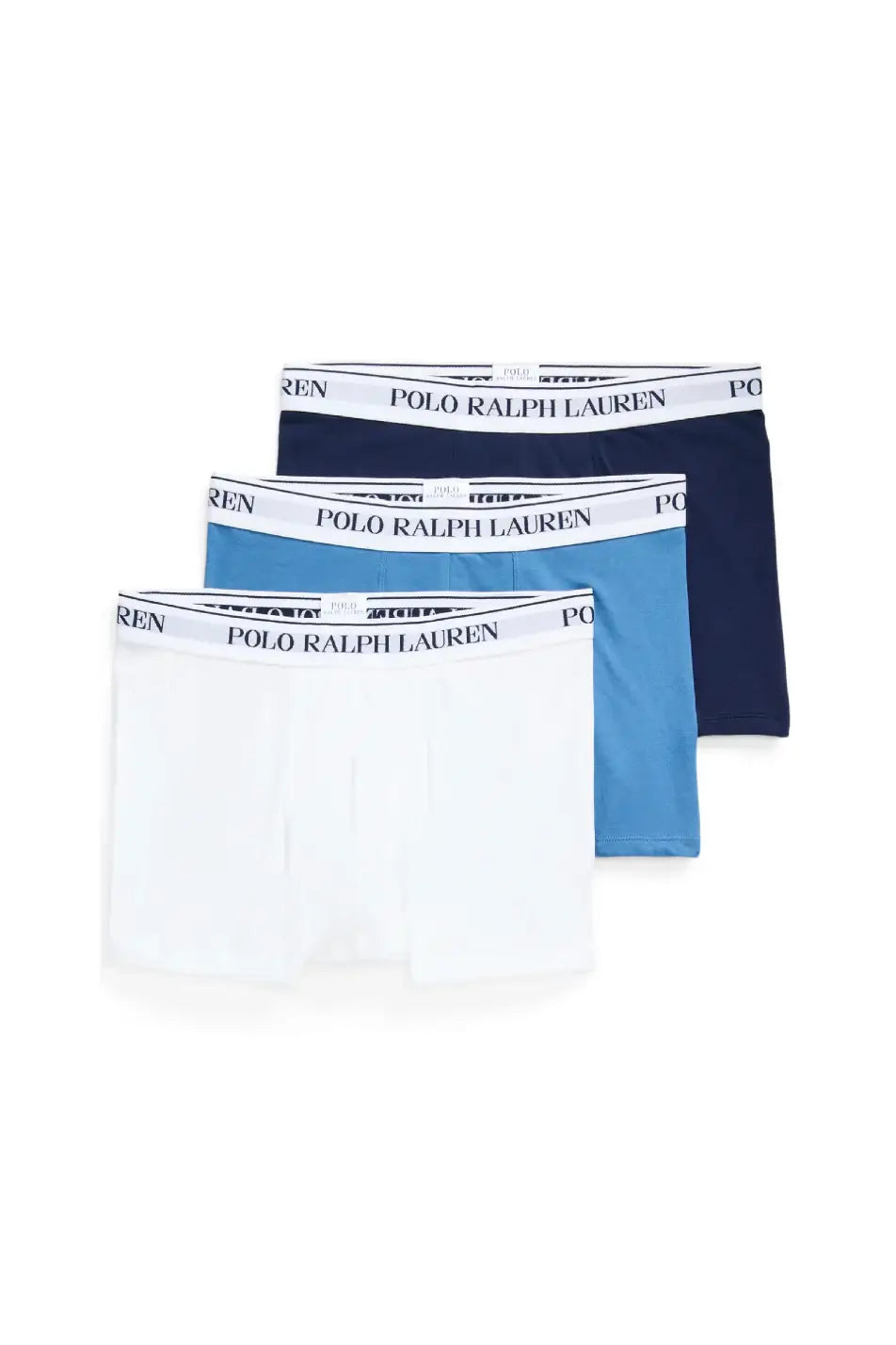 Polo Ralph Lauren 3 pack Boxer Trunks - Navy / Blue / White