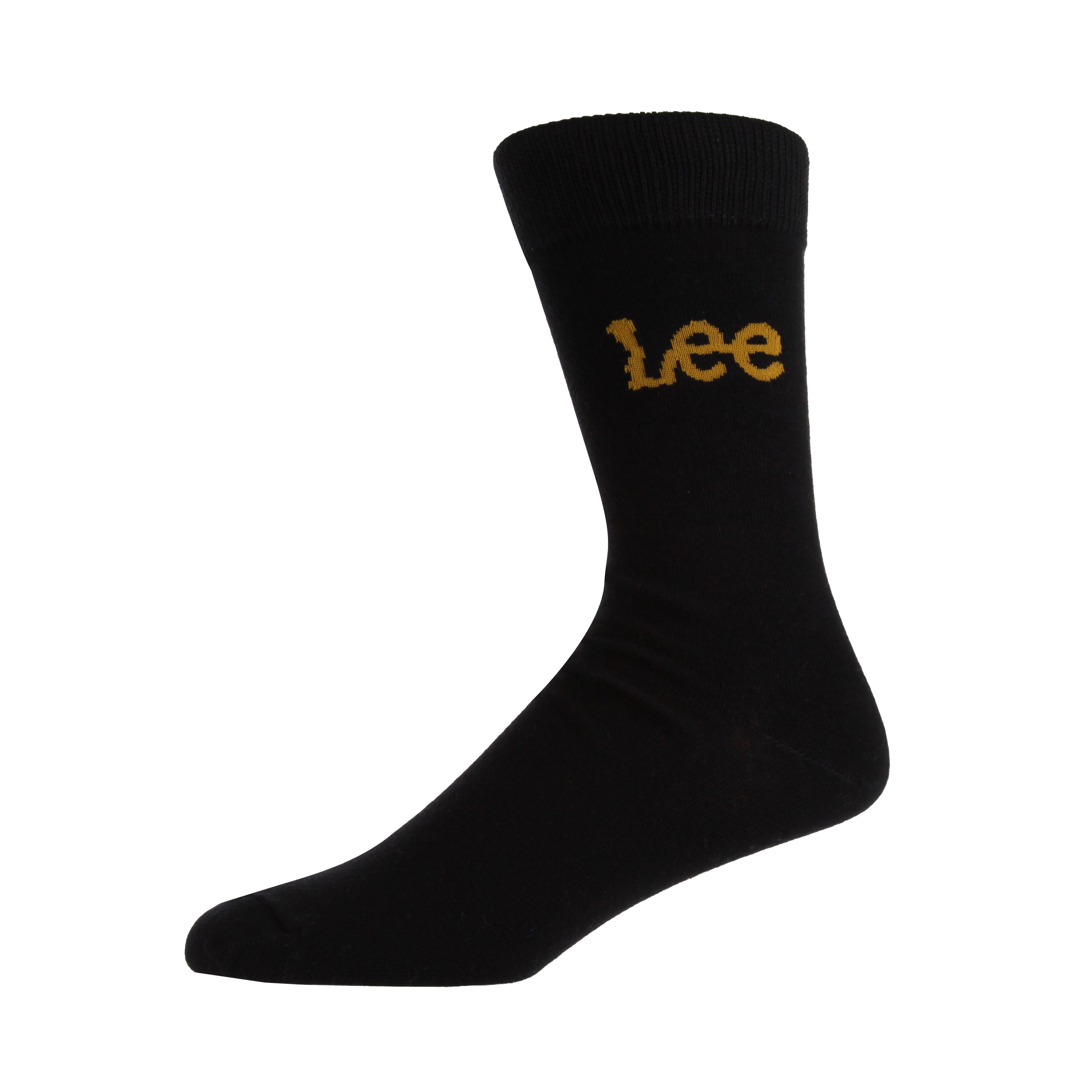 Lee 5 Pack Crew Socks - Black