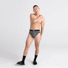 Saxx Underwear Ultra Super Soft 1 Pack Briefs - Salt & Pepper