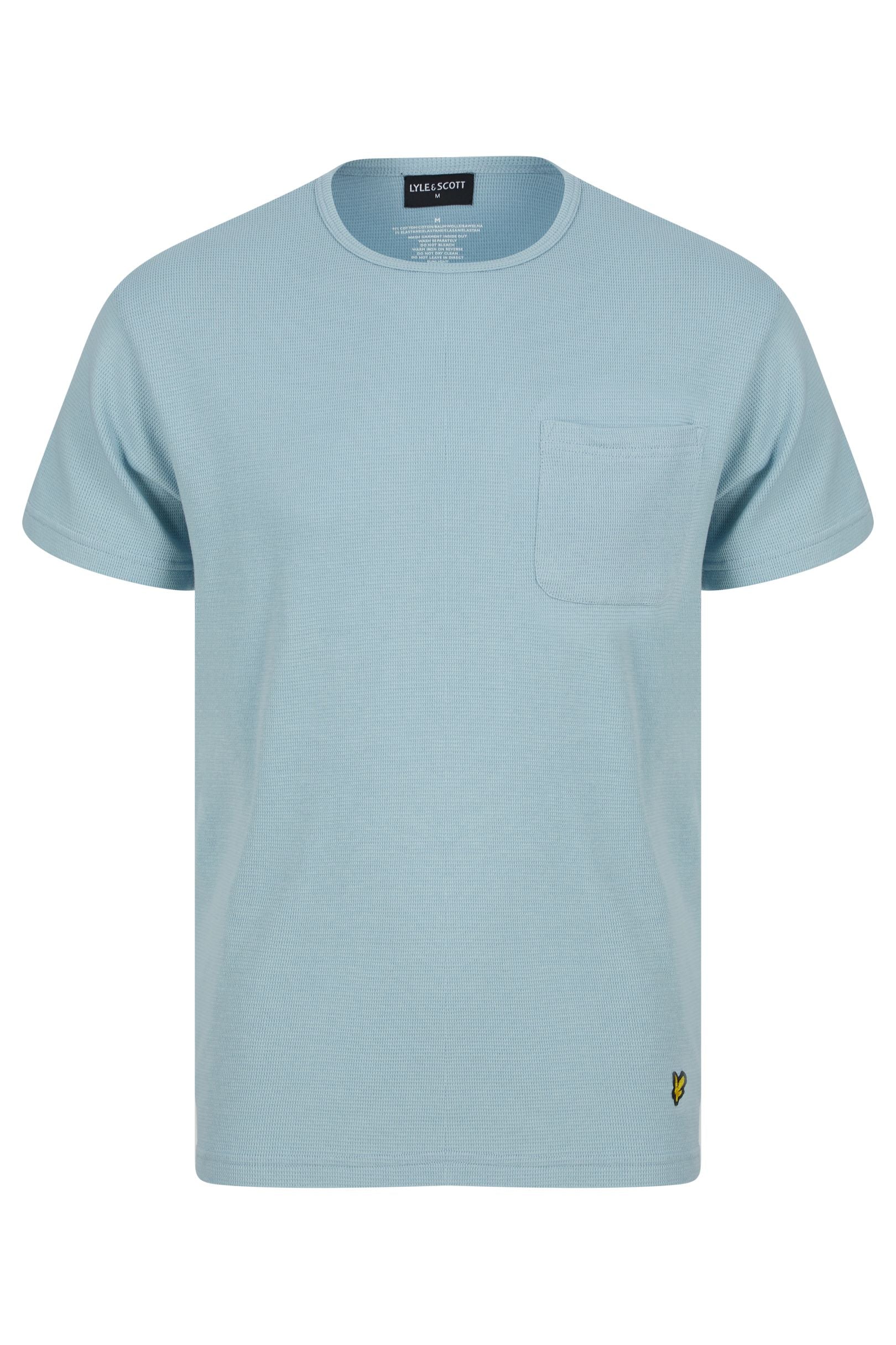 Lyle & Scott Shane Premium T-Shirt and Short Set - Chambray Blue