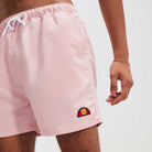 Ellesse Dem Slackers Swim Shorts - Light Pink / White