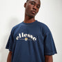 Ellesse Kempa Logo T-Shirt Navy