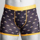 Swole Panda Bamboo Boxers 2 Pack Trunks - Bumblebees / Cactus