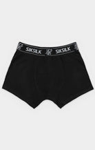 Siksilk Black 3 Pack Logo Cotton Stretch Boxer - Black