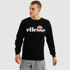 Ellesse Men's SL Succiso Sweatshirt Black