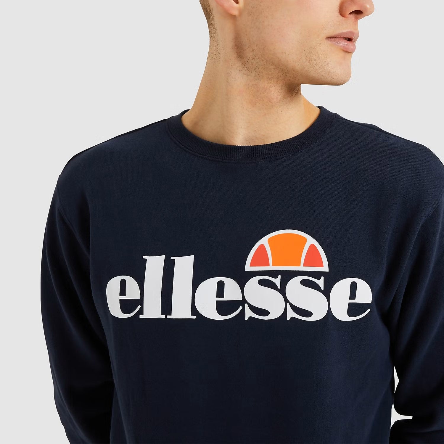 Ellesse Men's SL Succiso Sweatshirt Navy